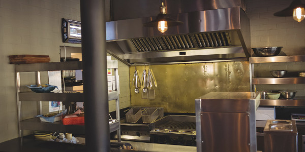 Limpiezas Campanas Extractoras de Cocinas Sanaüja · Cocina de Take Away